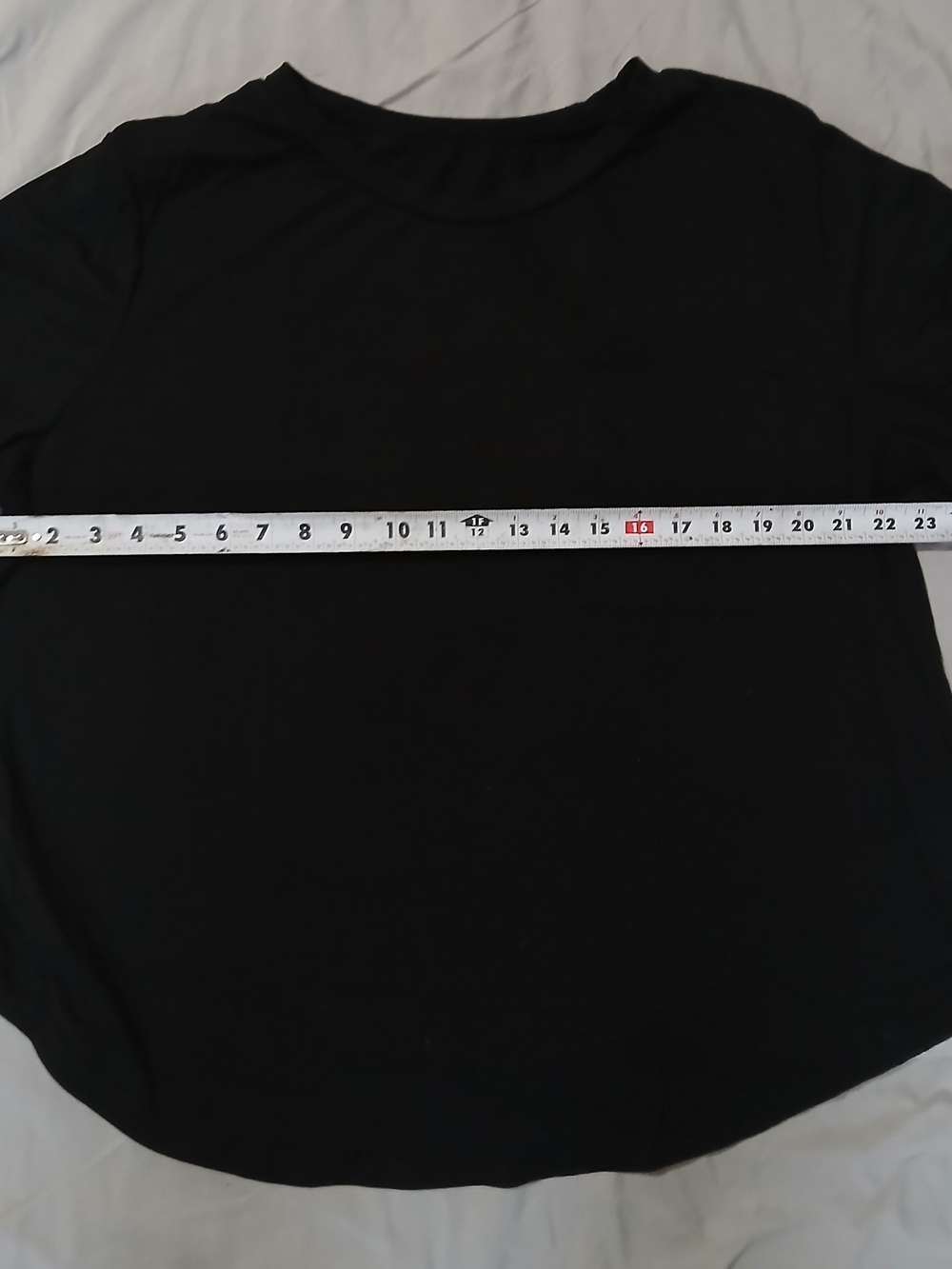 SHEIN Curve Black Short Sleeve Scoop Neck Tee 3XL